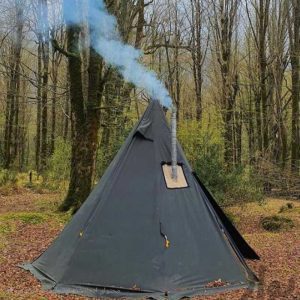 چادر سرخپوستی کمپینگ 4 نفره دیلور کفی دار (dilor camp)